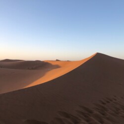 désert Maroc trek retour sur soi